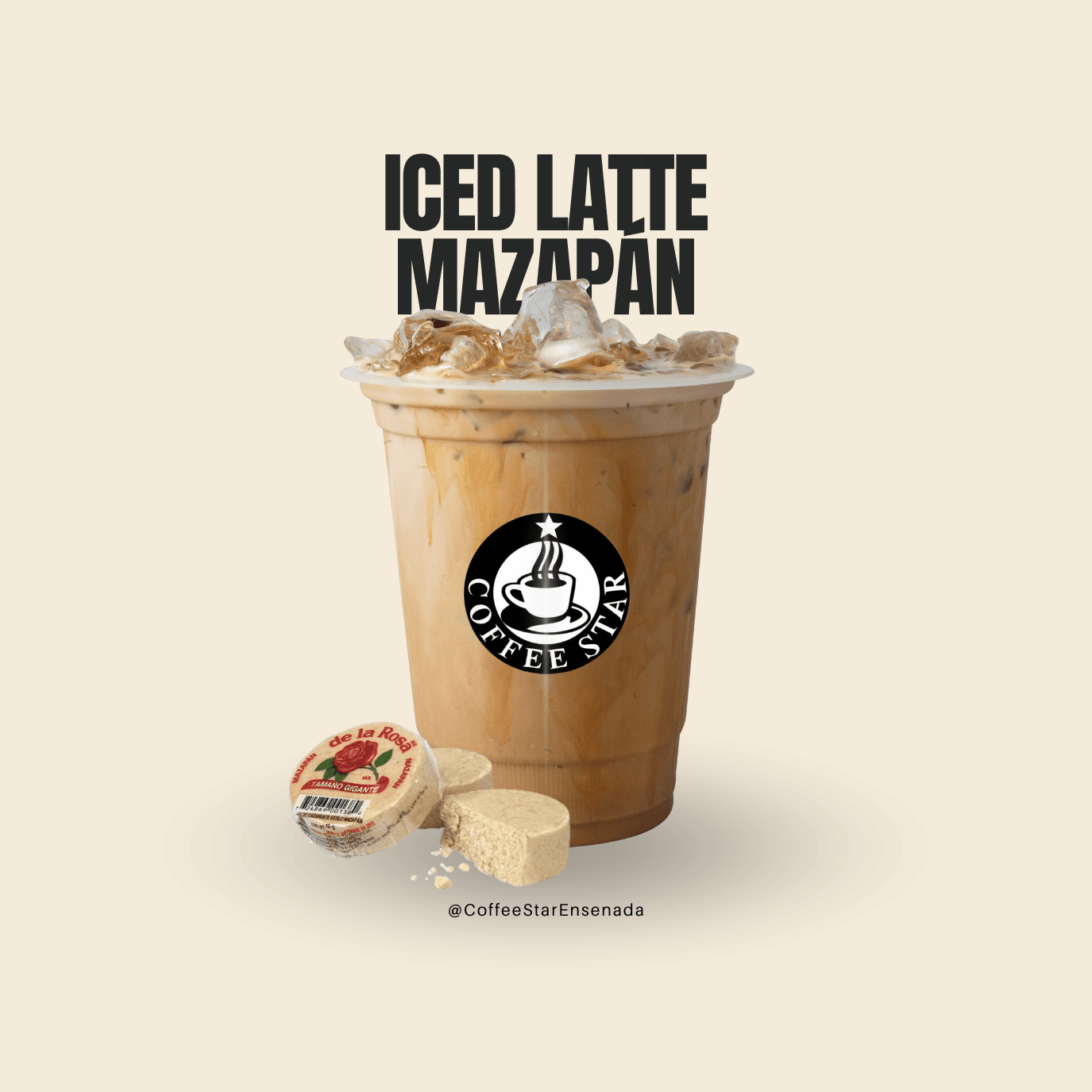 Iced Latte Mazapán