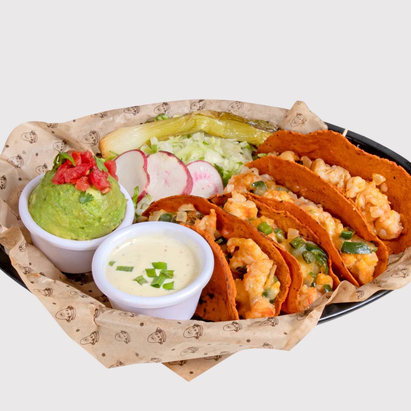 Taquitos Contra Mar De Puro Camarón