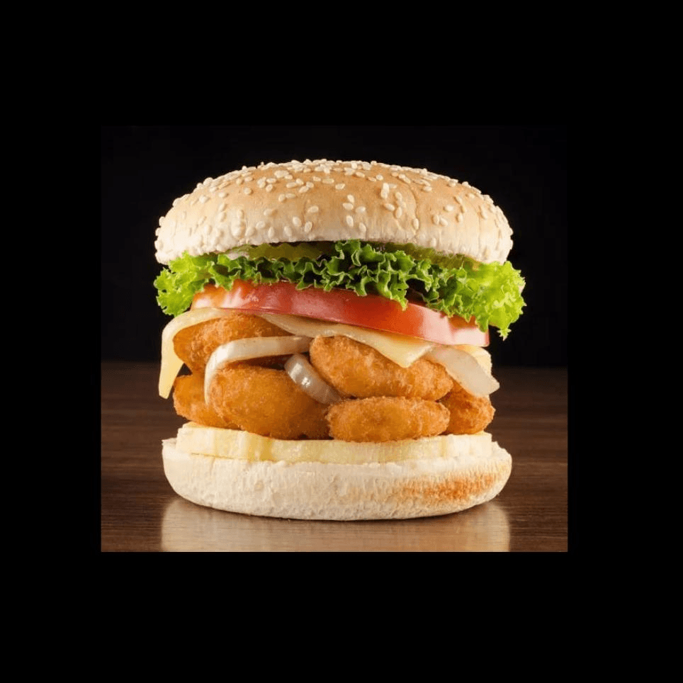 Hamburguesa de Camarones