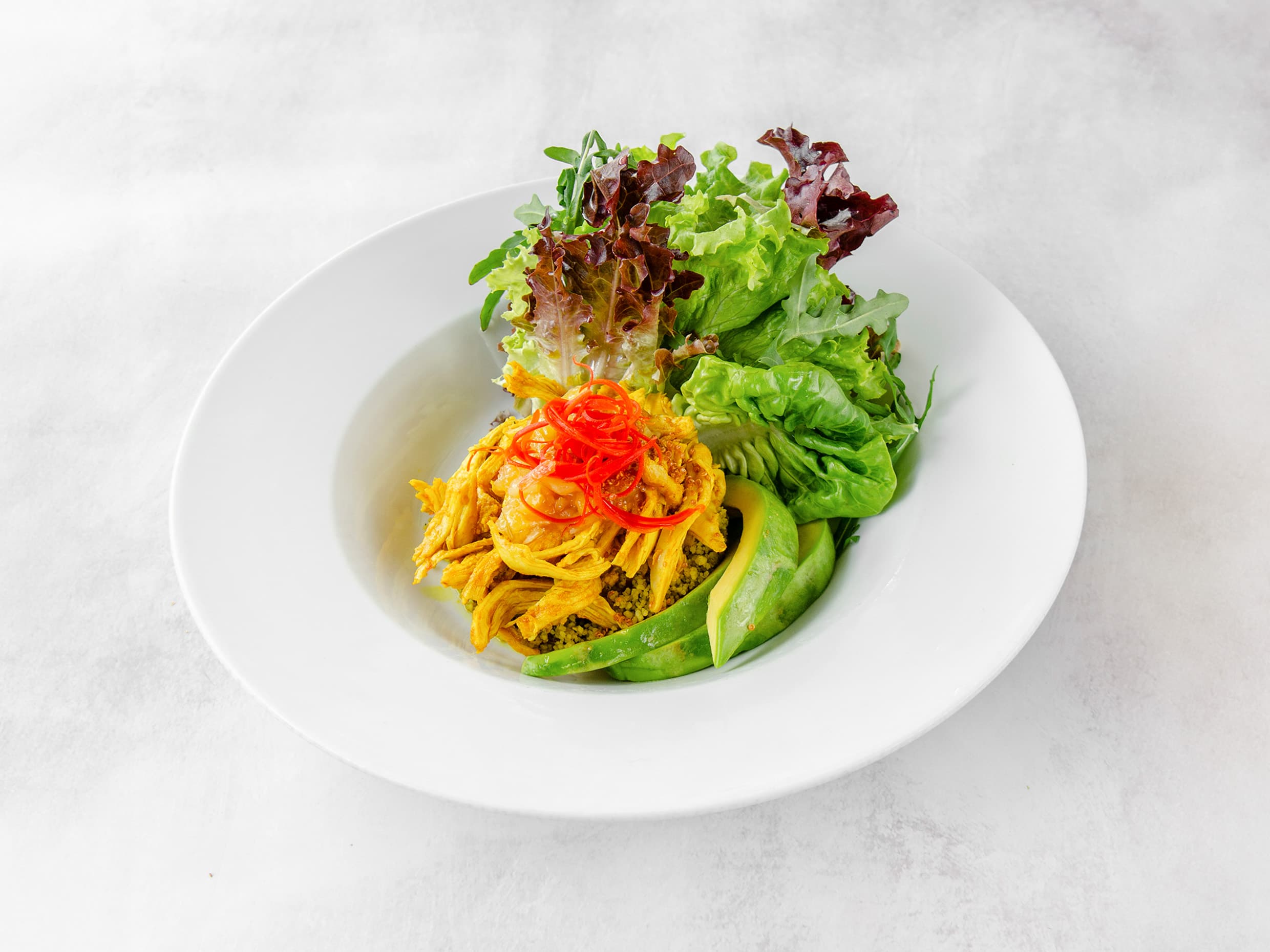 Ensalada de Pollo Marroquí