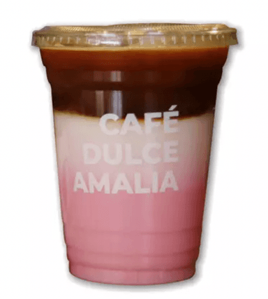 Iced Latte  Strawberry