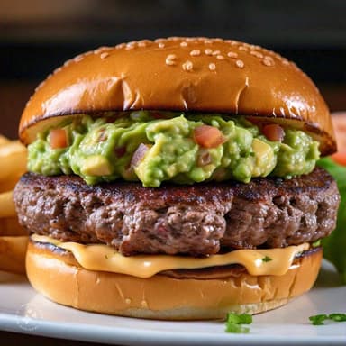 HAMBURGUESA SIRLOIN GUACAMOLE
