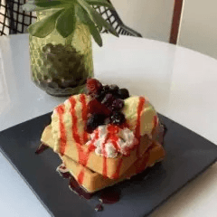 Combo Waffle + Bebida Preparada