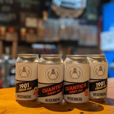 2 Cuantica Honey Ale + 2 1901 Cream Ale Promo