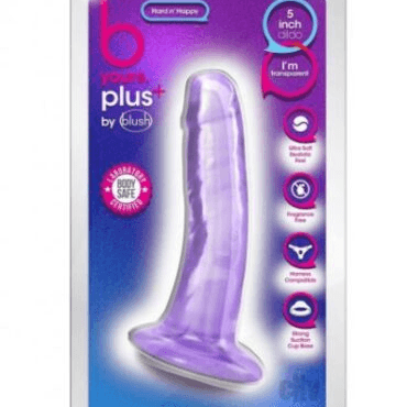 B Yours Plus Hard N' Happy Realistic Dildo 5.5In -