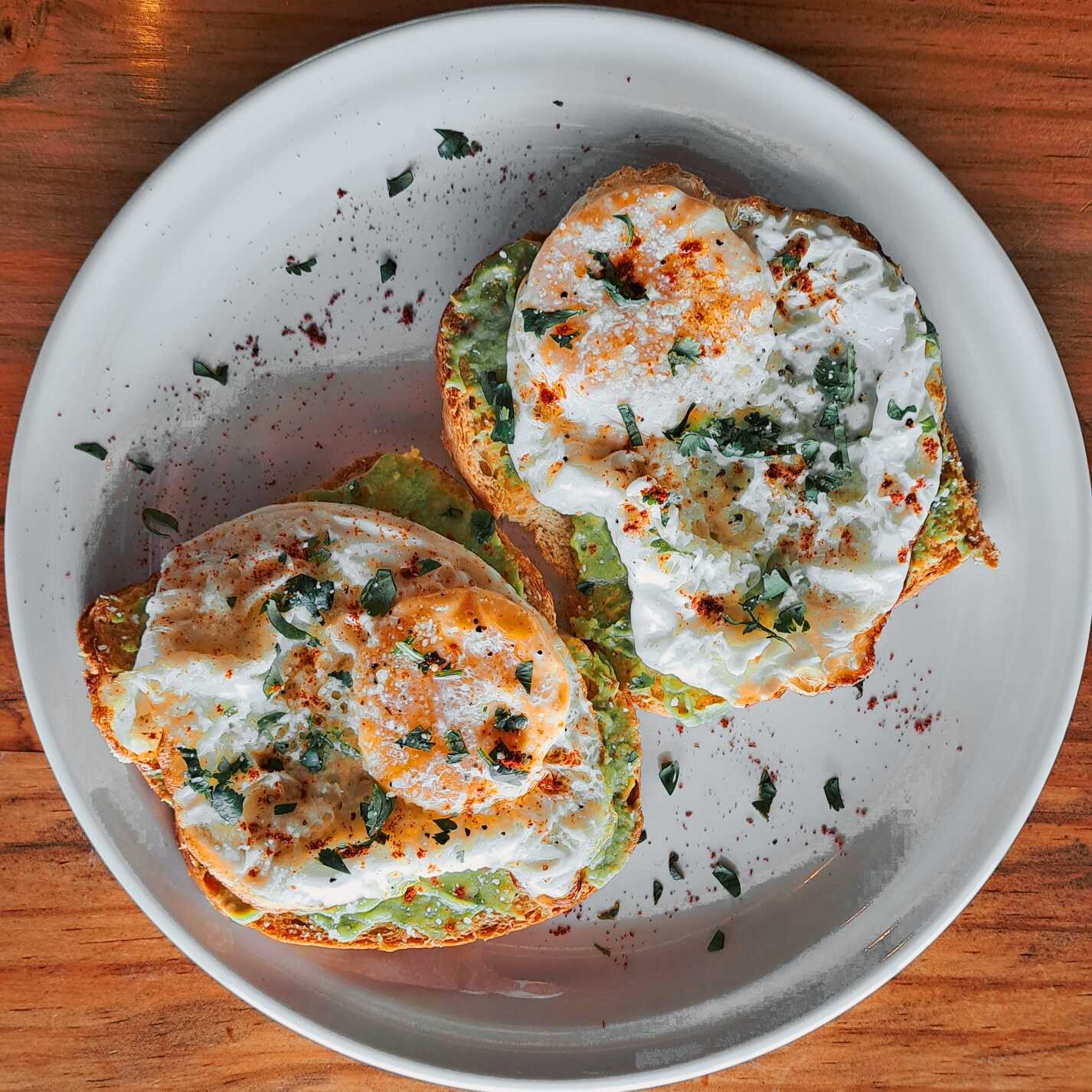 Tosta de Huevo Estrellado