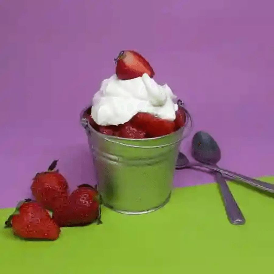 Fresas con Crema