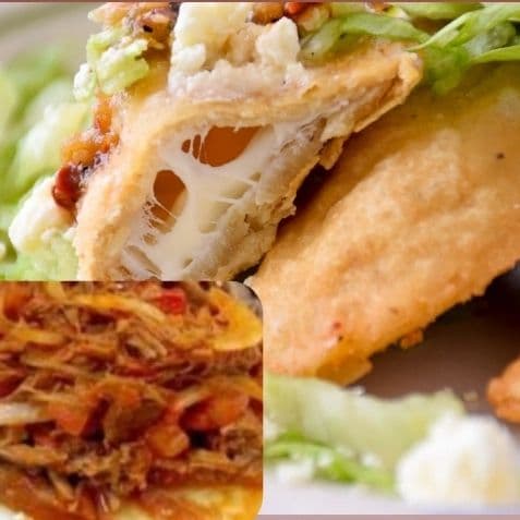Quesadilla de Tinga de Res