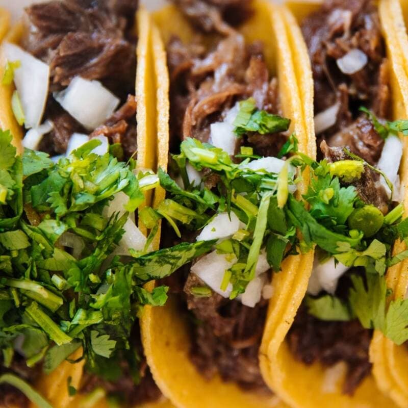 Orden 5 Tacos Cabeza