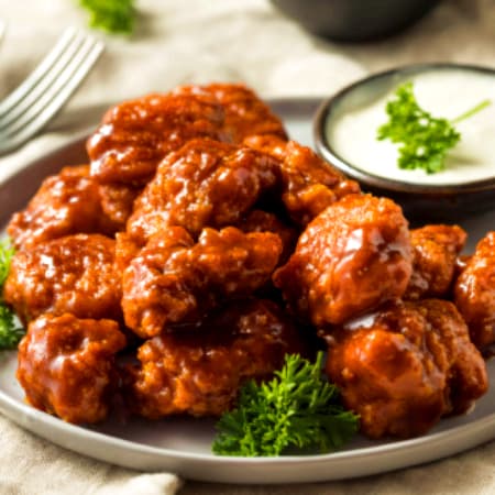 BONELESS 10 Piezas BBQ Hot