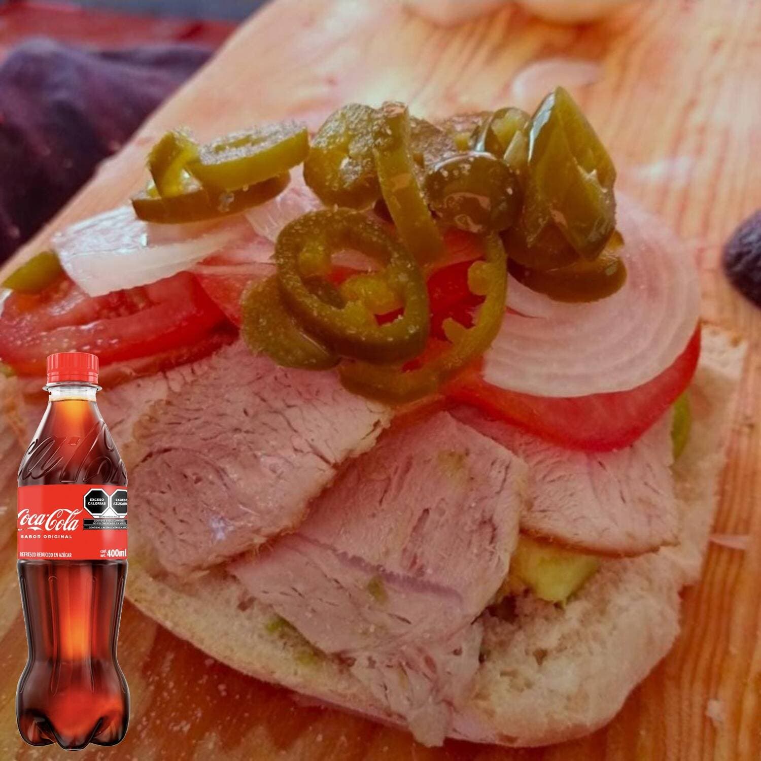 Lonche Mixto de Aguacate, queso y queso de puerco