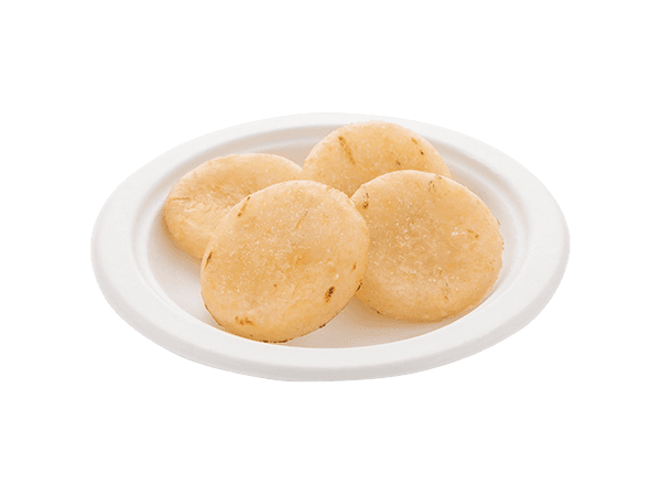 Porción de arepas
