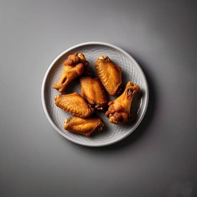 Alitas y Papas Fritas