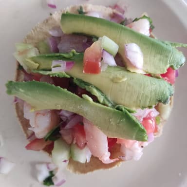 Tostada de Camaron