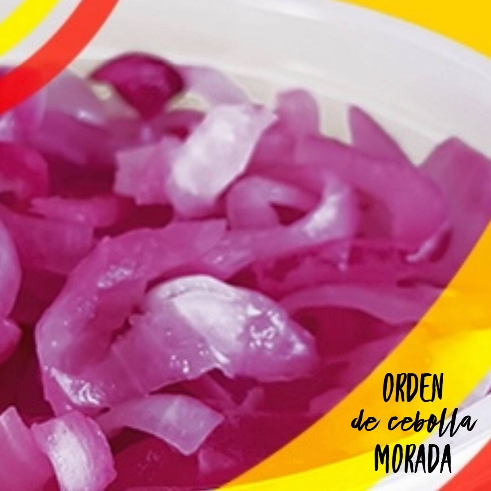 Orden de Cebolla Morada Curtida en Limón
