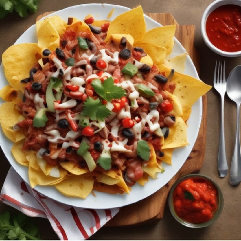 Nachos con Arrachera