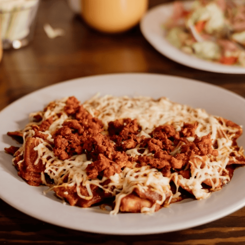 Chilaquiles con Pastor