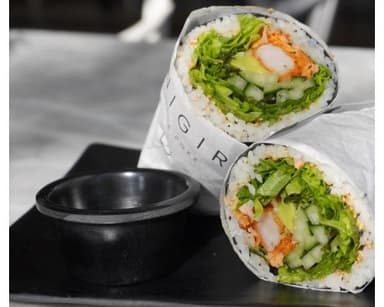 BURRITO DYNAMITE CRAB AND SHRIMP