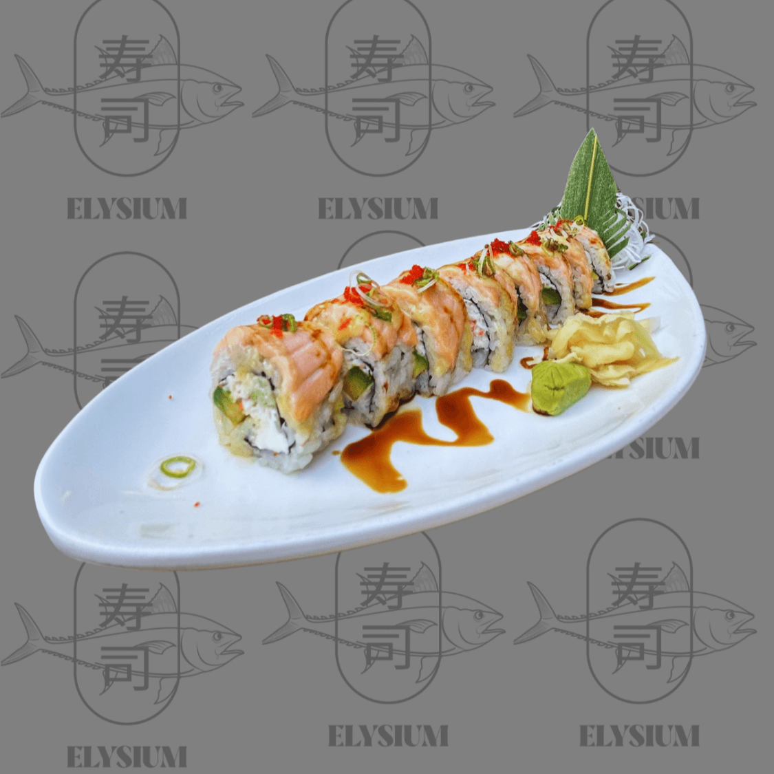 🔥 Baked Salmon Roll