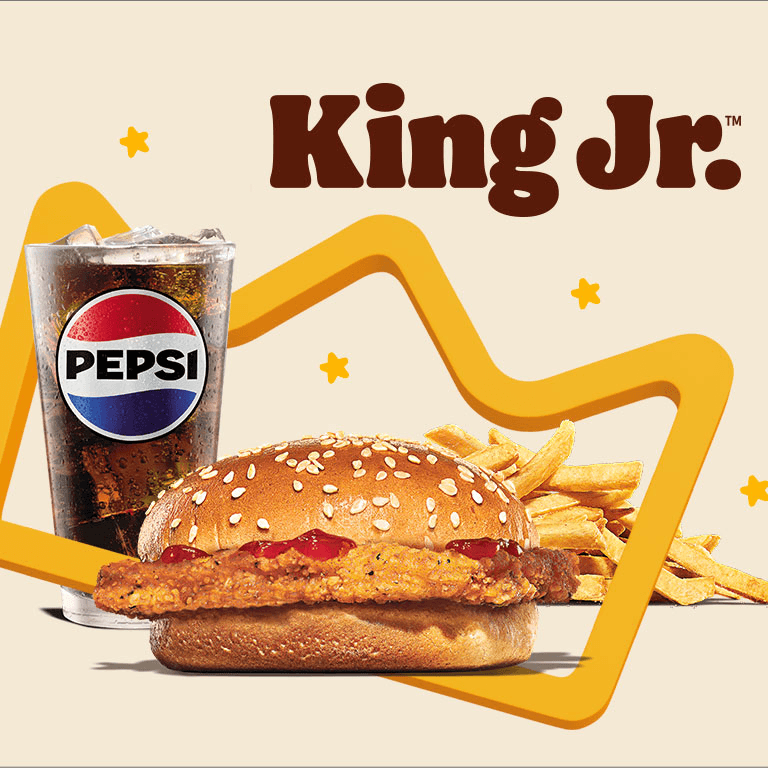 King Jr Hamburguesa de Pollo