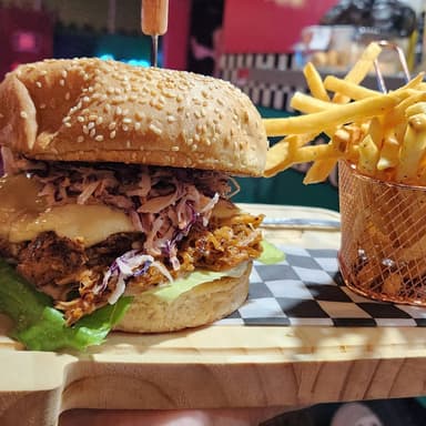 HAMBURGUESA PORKY ROAD