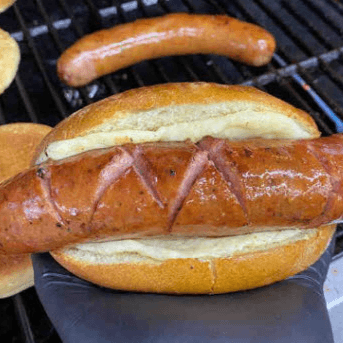 Hot Dog Res Ajo Tostado
