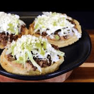 Orden de 3 Sopes de Chorizo del Rancho