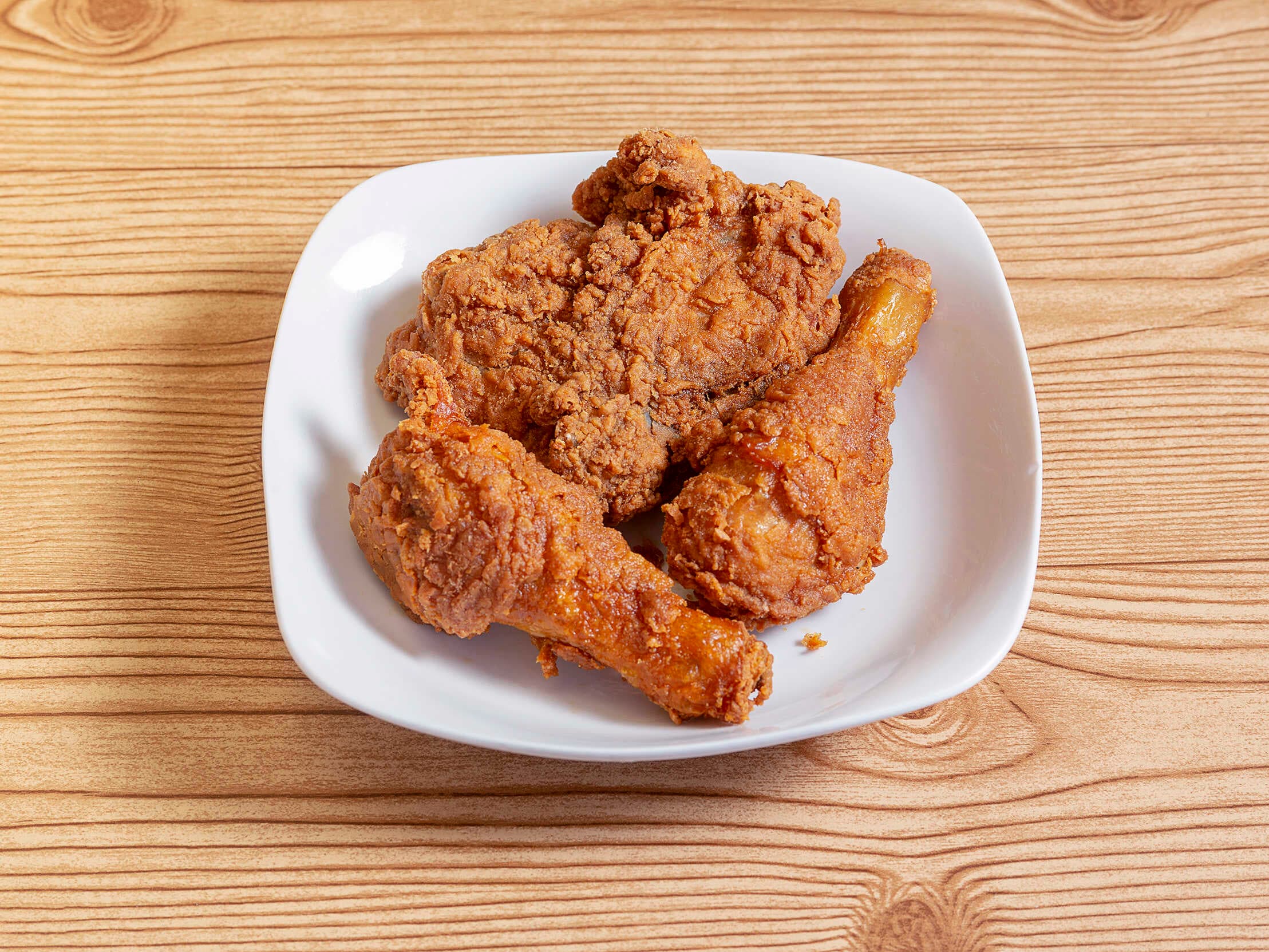 Pollo Frito x 5 Pz Con Guarnición