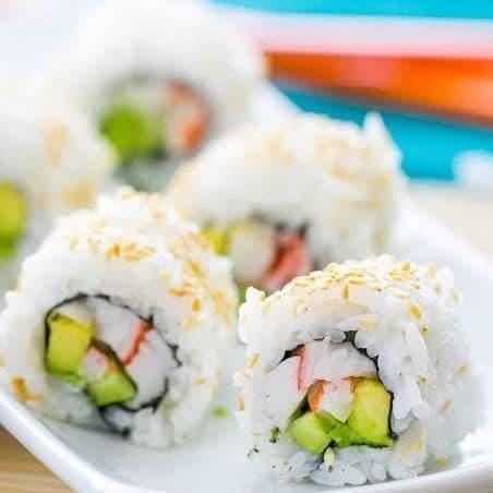 California Roll + Agua Fresca