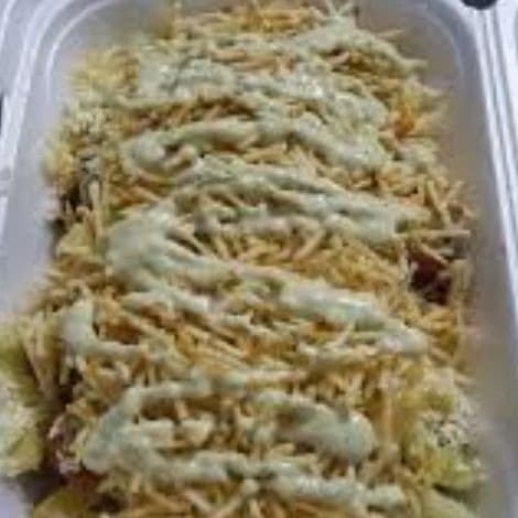 Salchipapas sencilla