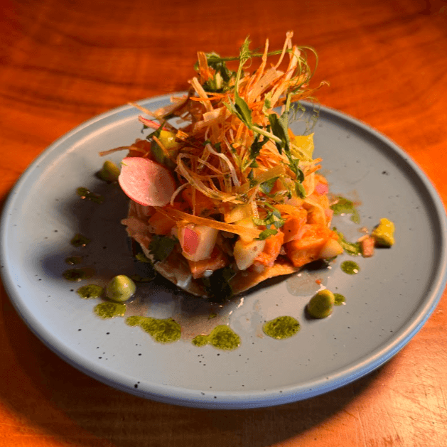 Tostada de Ceviche Pescado