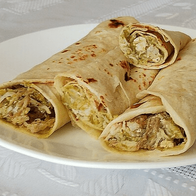 Burrito de frijol con queso