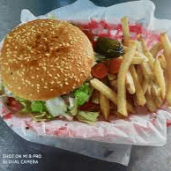 Hamburguesa Sencilla con Papas