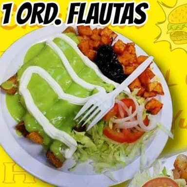 3 ORDENES DE FLAUTAS DE RES