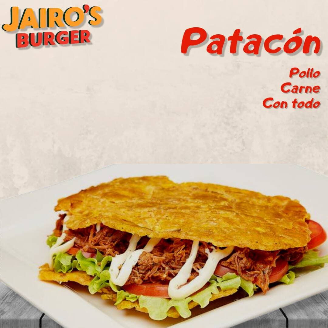 Patacón Carne