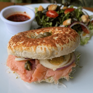 Bagel de Salmon