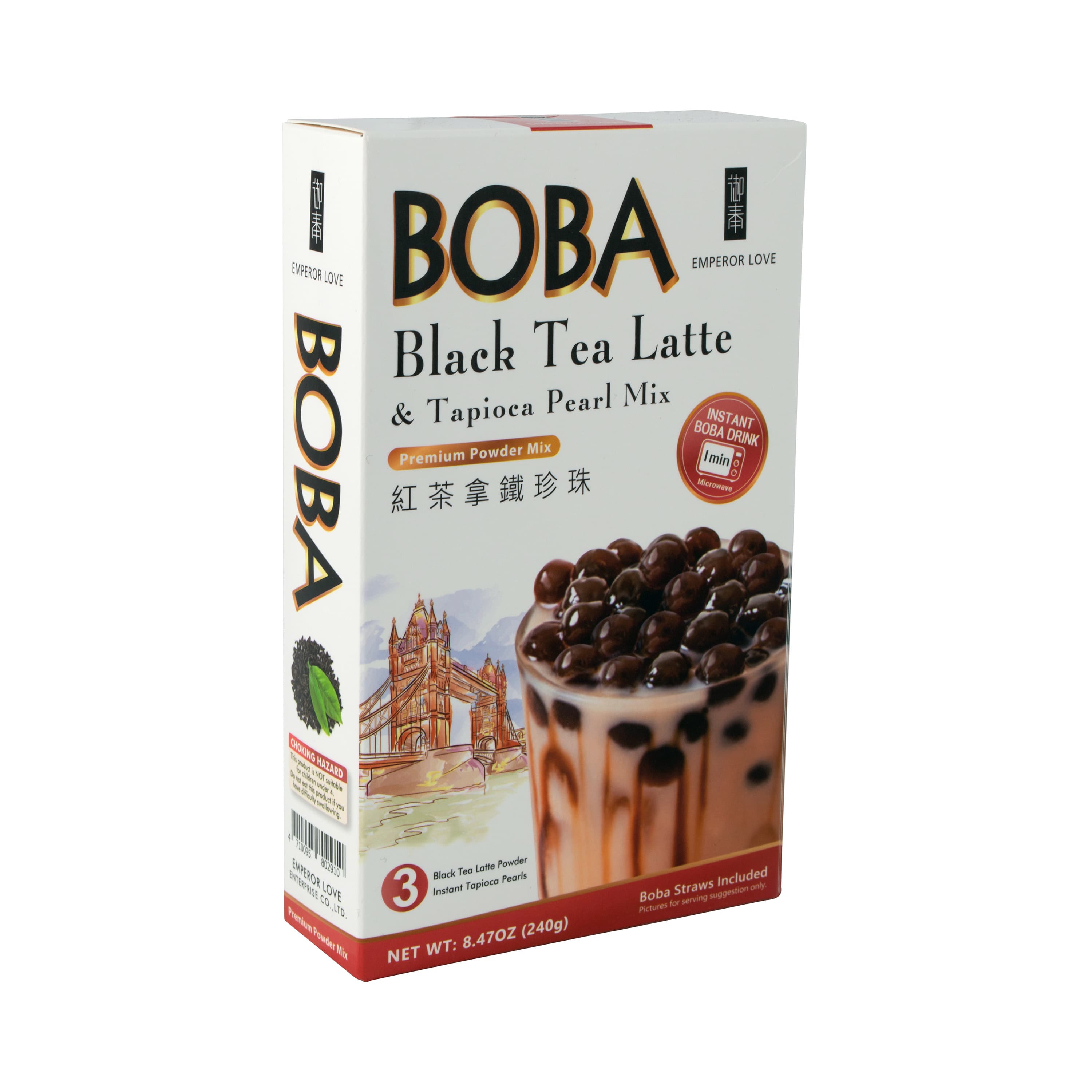 Tapioca Inst. Té Negro, Em 240 g - SE-BEB153-11290