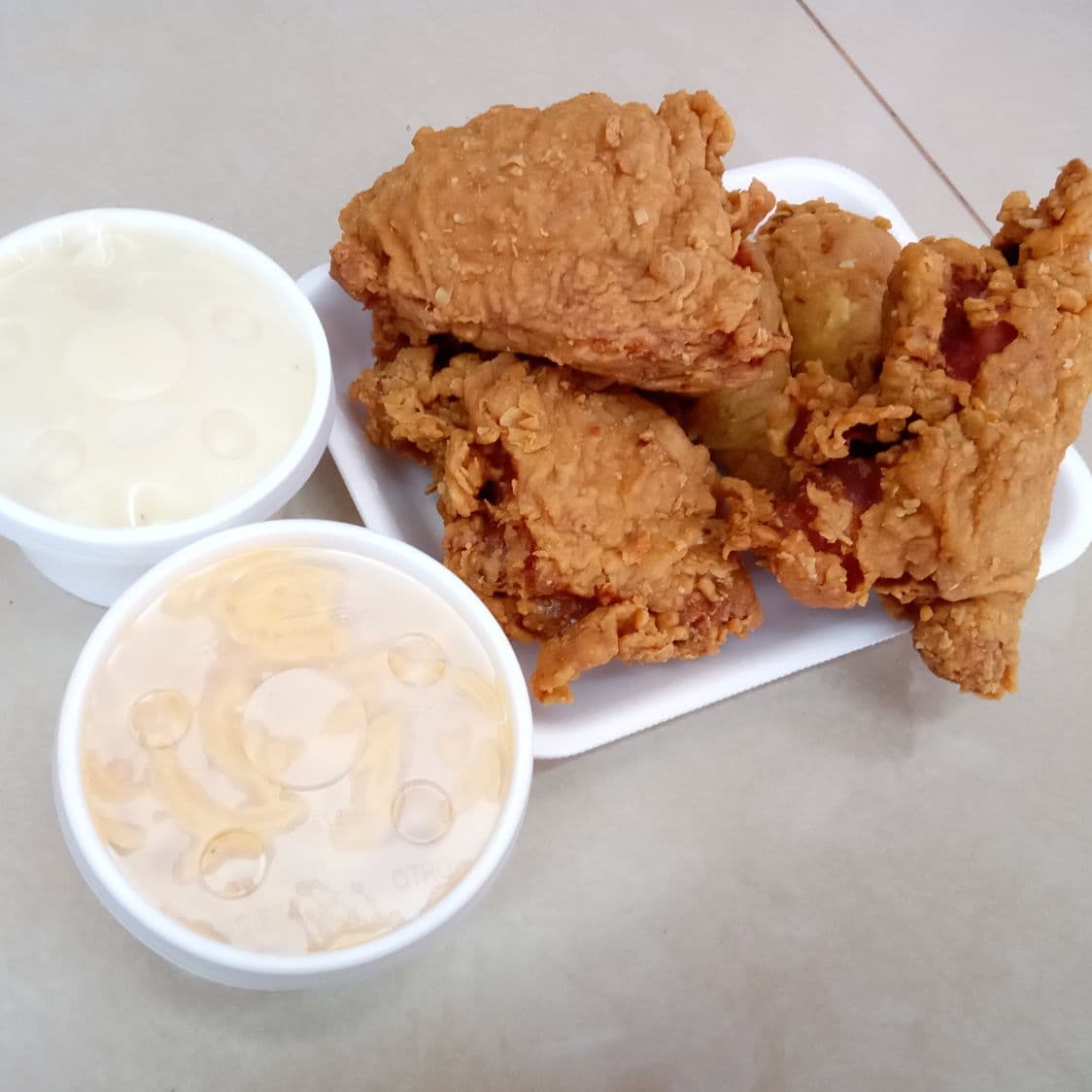 Combo de Pollo Frito