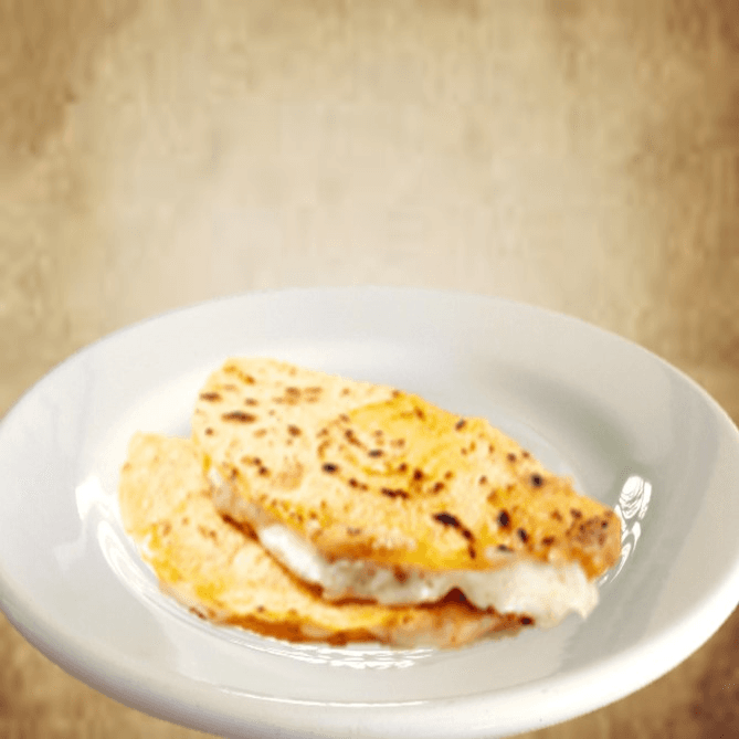 Quesadilla con Tortilla Hecha a Mano