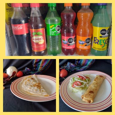 Combo COCA-COLA Sincronizada y Chimichanga