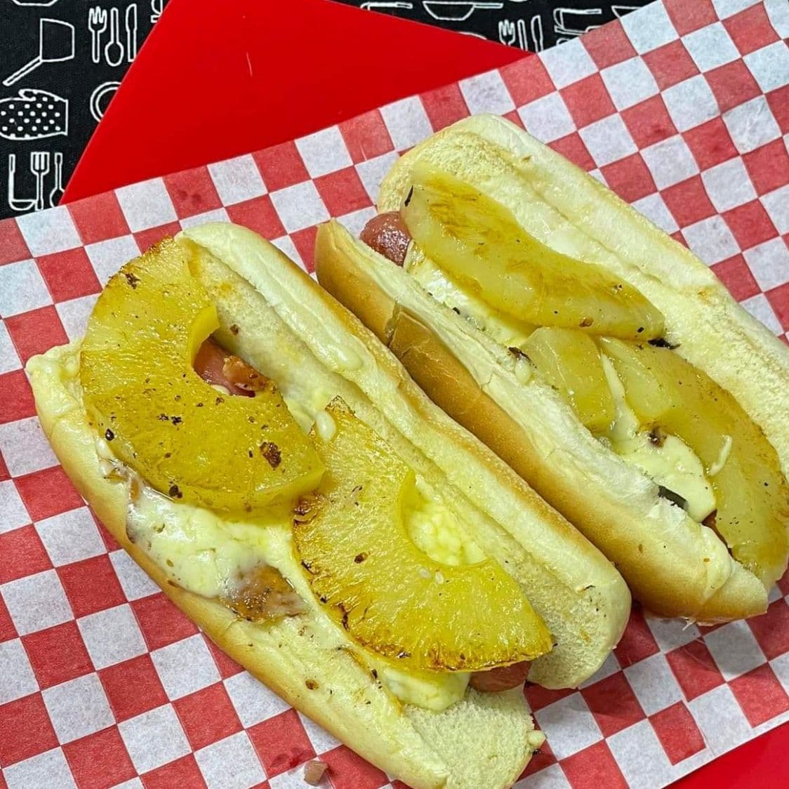 hot dog hawaiana