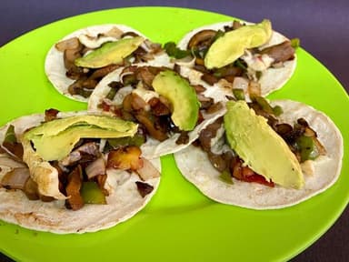 4 Tacos Vegetariano..