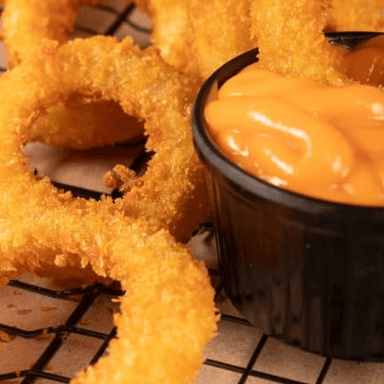 Aros de Cebolla con papas