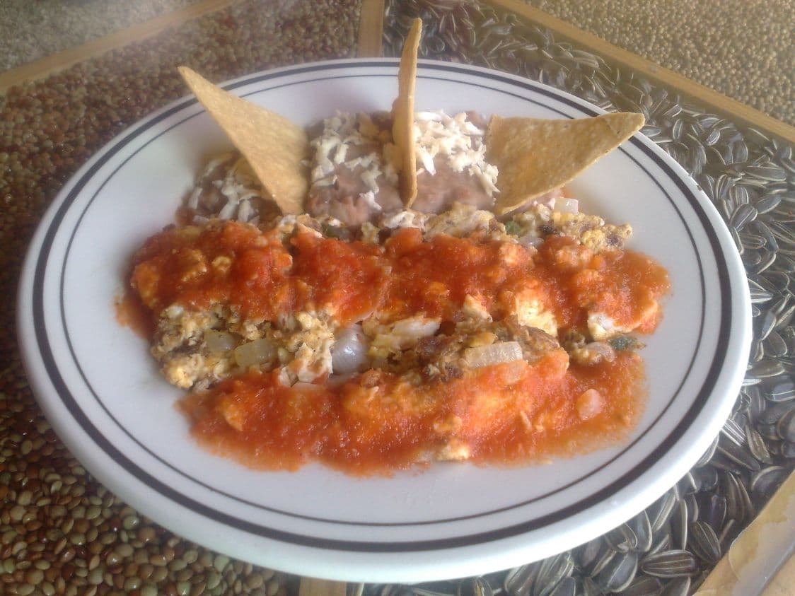 Machaca con Huevo