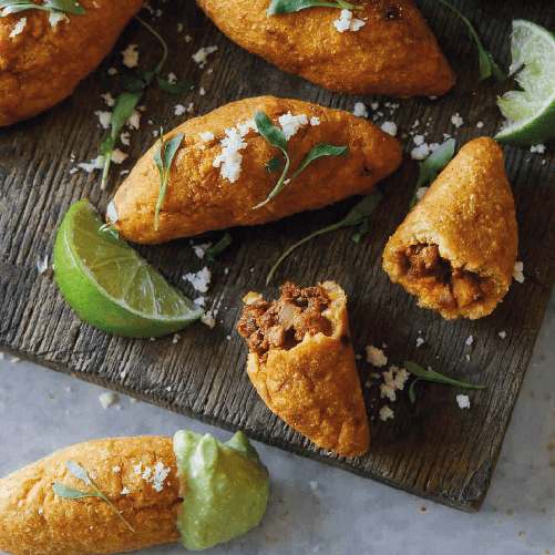 Molotes de papá con chorizo