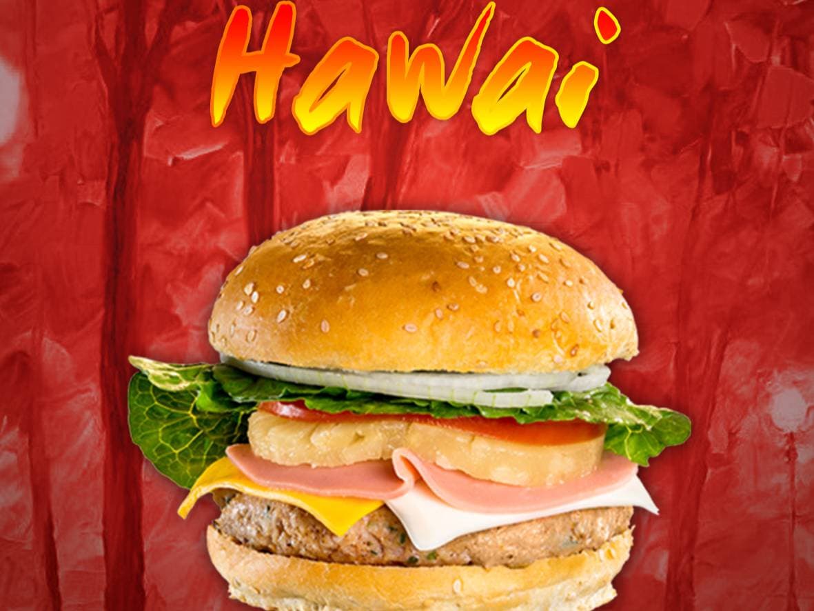 Hamburguesa HAWAI