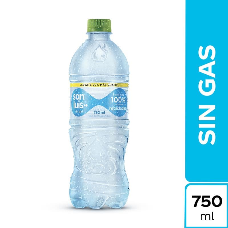 Agua San Luis Sin Gas 750ml