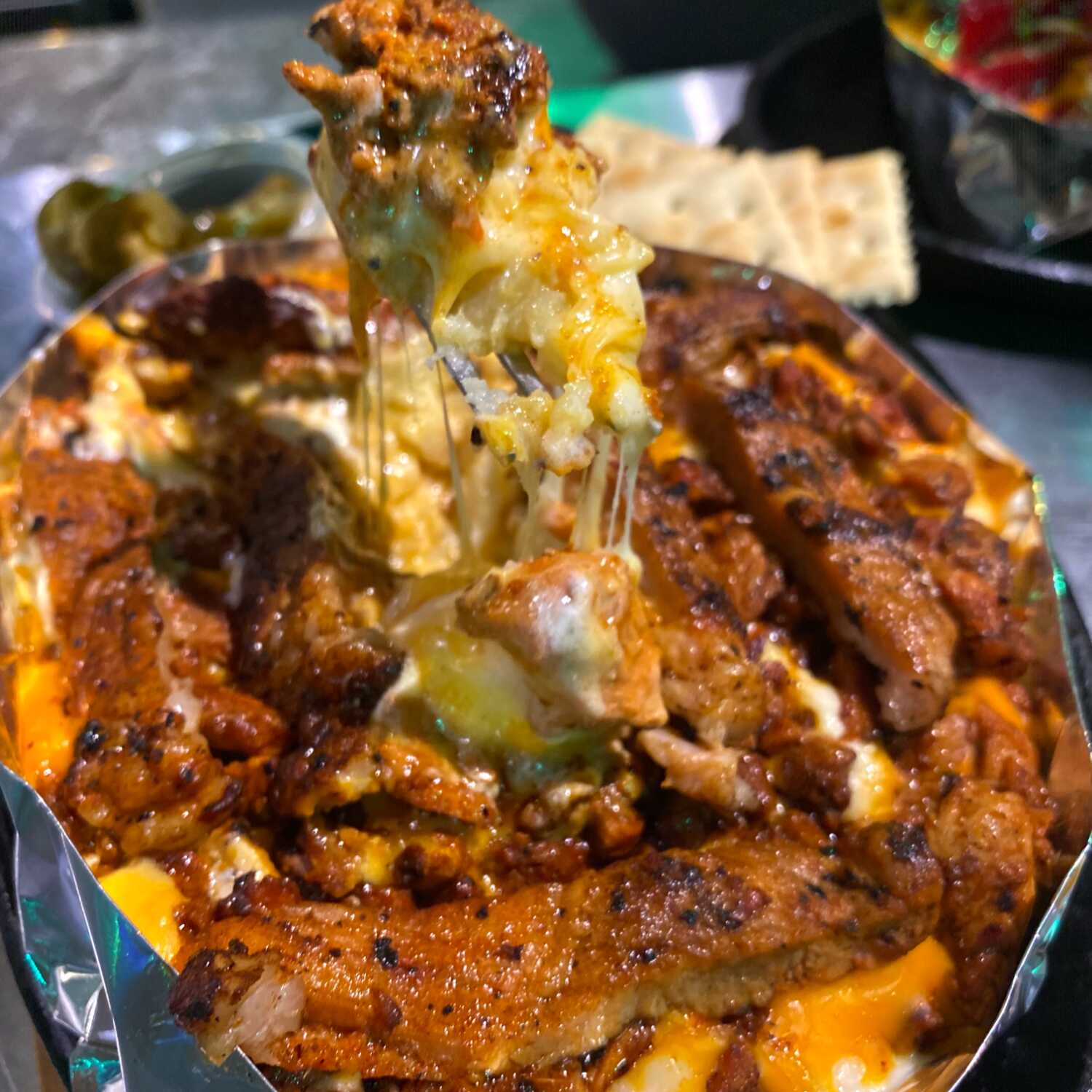 Trompo papa asada