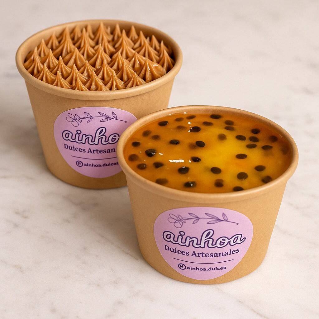 Marquesa de Chocolate + Marquesa de Maracuyá