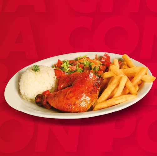 Bandeja con Pollo